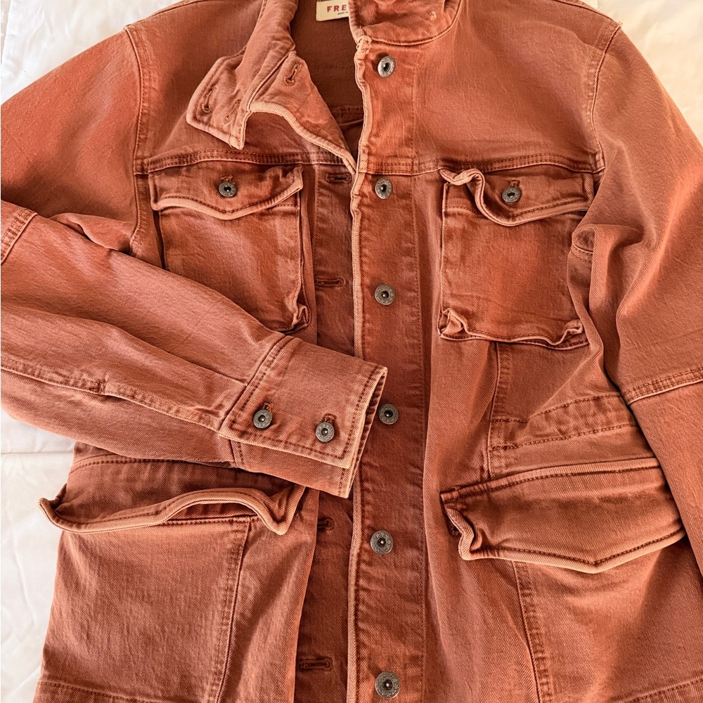 Free People Women’s Terracotta Field Jacket